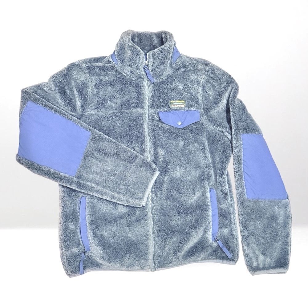Vintage Style L.L. Bean Zip-Up Fleece Jacket